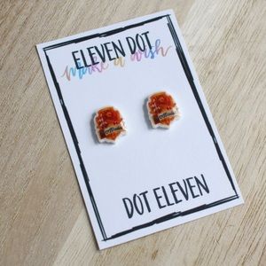 Harry Potter Hogwarts Gryffindor House Crest Studs